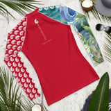 Rashguard Homme UPF50+ Couleurs Lagon PM1-RED - Couleurs Lagon