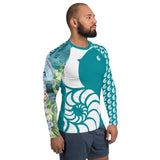 Rashguard Homme UPF50+ Couleurs Lagon PM1-TURQUOISE - Couleurs Lagon