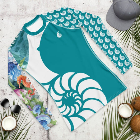 Rashguard Homme UPF50+ Couleurs Lagon PM1-TURQUOISE - Couleurs Lagon