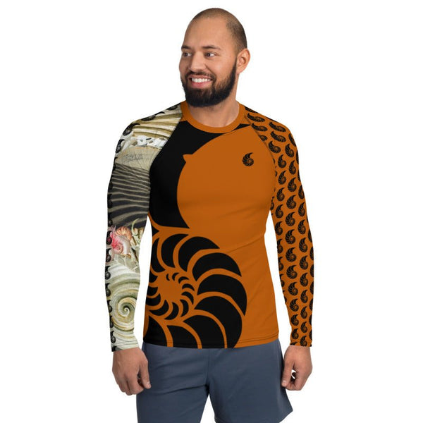 Rashguard Homme UPF50+ Couleurs Lagon PM2-BROWN - Couleurs Lagon
