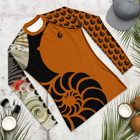 Rashguard Homme UPF50+ Couleurs Lagon PM2-BROWN - Couleurs Lagon