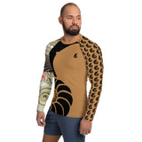 Rashguard Homme UPF50+ Couleurs Lagon PM2-COFFEE - Couleurs Lagon