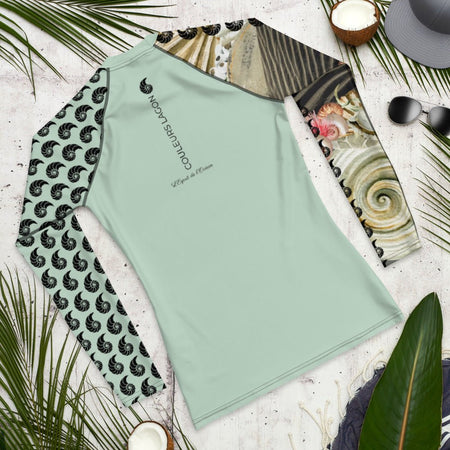 Rashguard Homme UPF50+ Couleurs Lagon PM2-GREEN - Couleurs Lagon