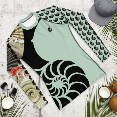 Rashguard Homme UPF50+ Couleurs Lagon PM2-GREEN - Couleurs Lagon