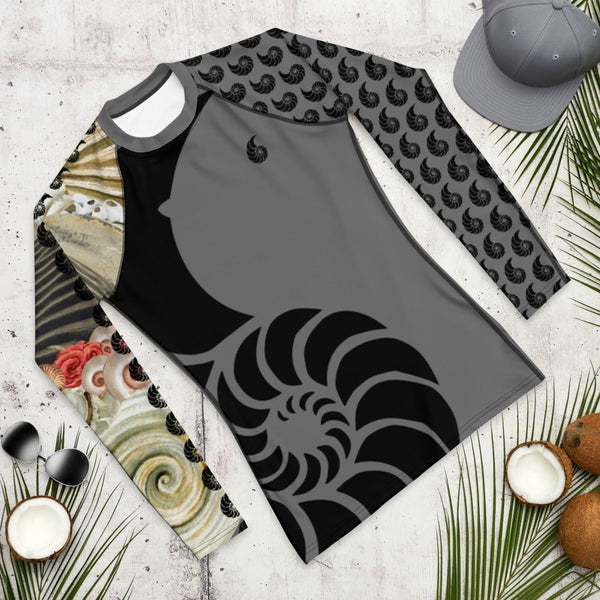 Rashguard Homme UPF50+ Couleurs Lagon PM2-GREY - Couleurs Lagon