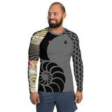 Rashguard Homme UPF50+ Couleurs Lagon PM2-GREY - Couleurs Lagon