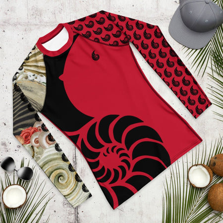 Rashguard Homme UPF50+ Couleurs Lagon PM2-RED - Couleurs Lagon