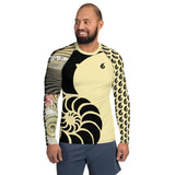 Rashguard Homme UPF50+ Couleurs Lagon PM2-YELLOW - Couleurs Lagon