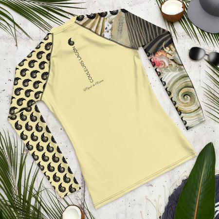 Rashguard Homme UPF50+ Couleurs Lagon PM2-YELLOW - Couleurs Lagon