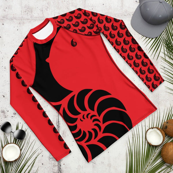 Rashguard Homme UPF50+ Couleurs Lagon RED - Couleurs Lagon