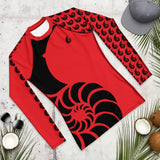 Rashguard Homme UPF50+ Couleurs Lagon RED - Couleurs Lagon