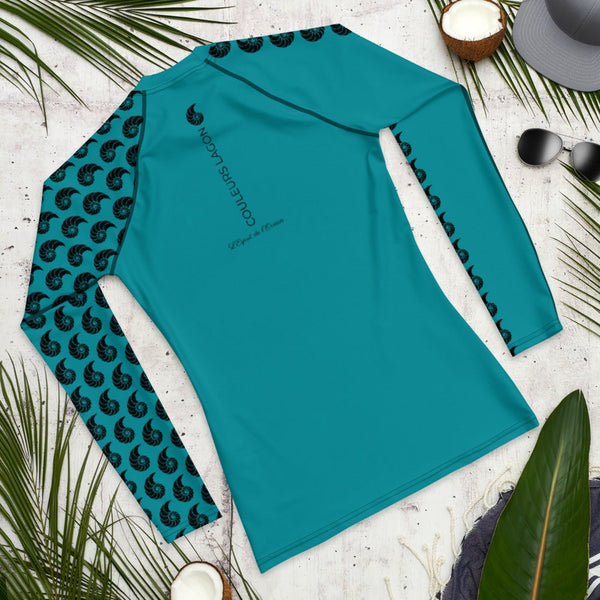 Rashguard Homme UPF50+ Couleurs Lagon TURQUOISE - Couleurs Lagon