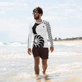 Rashguard Homme UPF50+ Couleurs Lagon WHITE - Couleurs Lagon