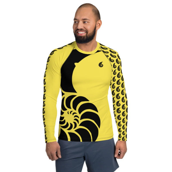 Rashguard Homme UPF50+ Couleurs Lagon YELLOW - Couleurs Lagon
