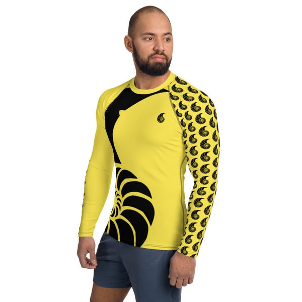 Rashguard Homme UPF50+ Couleurs Lagon YELLOW - Couleurs Lagon