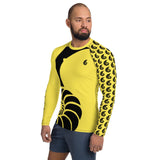 Rashguard Homme UPF50+ Couleurs Lagon YELLOW - Couleurs Lagon