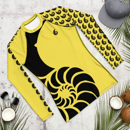 Rashguard Homme UPF50+ Couleurs Lagon YELLOW - Couleurs Lagon