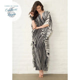 Robe Tunique de plage longue LE CAP - Couleurs Lagon