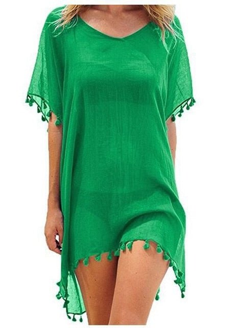 Robe Tunique Légère Mousseline de soie - Couleurs Lagon