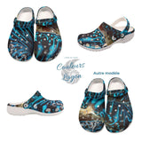 Sabots Femmes BENITIER BLEU 2 - Couleurs Lagon