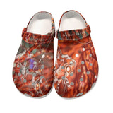 Sabots Femmes GORGONES ROUGE - Couleurs Lagon