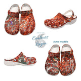 Sabots Femmes GORGONES ROUGE - Couleurs Lagon