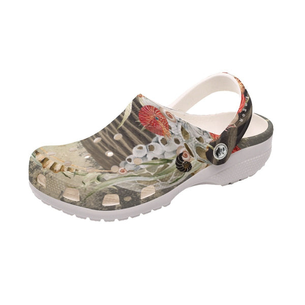 Sabots Femmes Sable et Coquillages - Couleurs Lagon