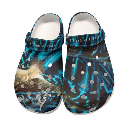 Sabots Hommes Crocs BENITIER BLEU - Couleurs Lagon