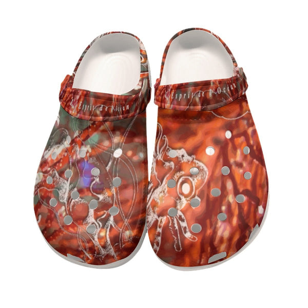Sabots Hommes Crocs GORGONES ROUGE - Couleurs Lagon
