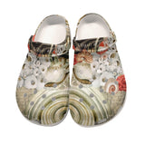Sabots Hommes Crocs Sable et Coquillages 2 - Couleurs Lagon