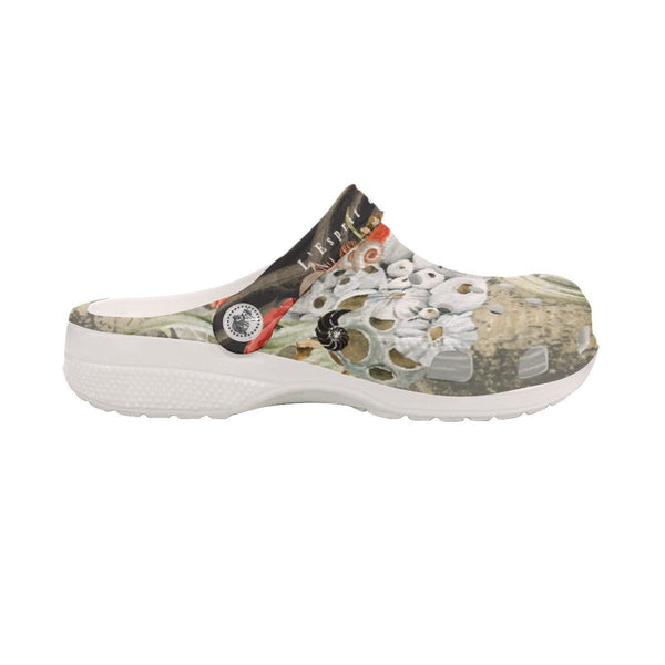 Sabots Hommes Crocs Sable et Coquillages 2 - Couleurs Lagon