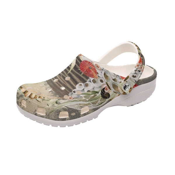 Sabots Hommes Crocs Sable et Coquillages - Couleurs Lagon