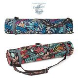 Sac imprimé pour tapis de YOGA - Couleurs Lagon