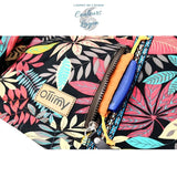 Sac imprimé pour tapis de YOGA - Couleurs Lagon