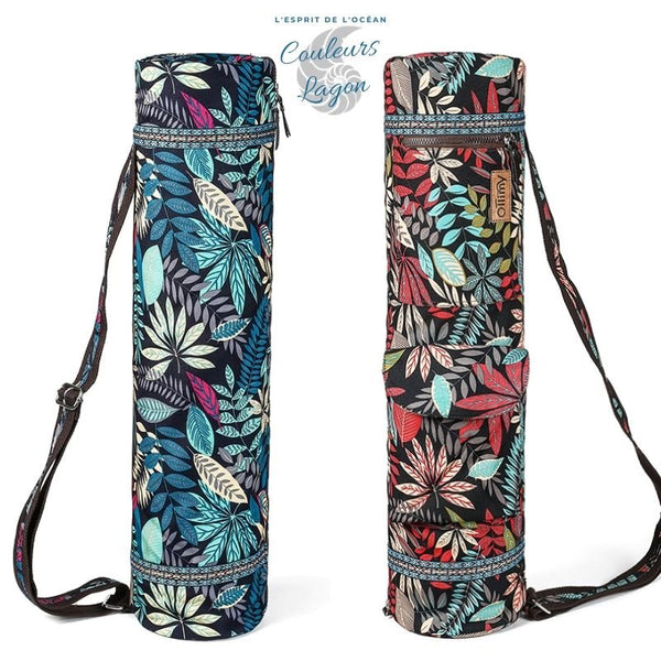Sac imprimé pour tapis de YOGA – COULEURS LAGON