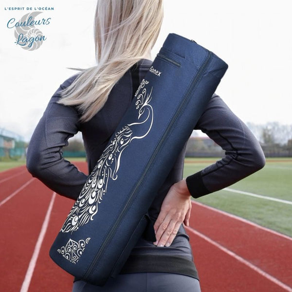 Sac Oxford pour tapis de YOGA - Couleurs Lagon