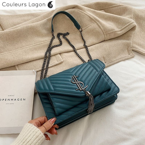 Sacs à main femmes à bandoulière LUXE - Couleurs Lagon