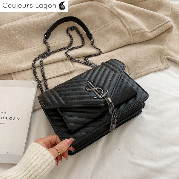 Sacs à main femmes à bandoulière LUXE - Couleurs Lagon