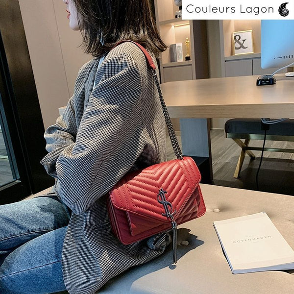 Sacs à main femmes à bandoulière LUXE - Couleurs Lagon