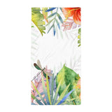 Serviette 30x60 PF1.4 COLEOPTERES HIBISCUS - Couleurs Lagon