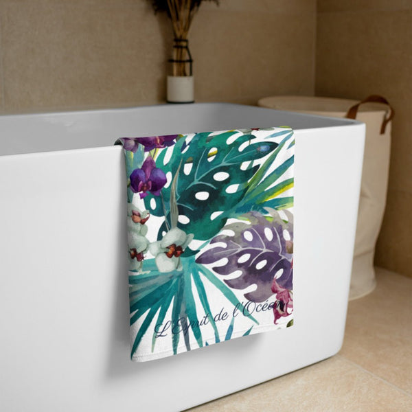 Serviette 30x60 PF2.1 COLEOPTERES LIBELLULE - Couleurs Lagon