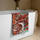 Serviette 30x60 PM4.1 RED CORAL - Couleurs Lagon