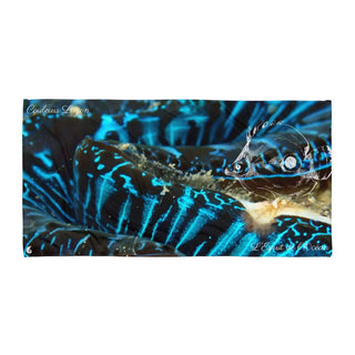 Serviette 30x60 PM5.2 BENITIER BLEU 2 - Couleurs Lagon