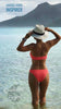 Sexy Bikini deux pièces Micro Bandeau Culotte Taille Haute Tangua Brésilien - Couleurs Lagon