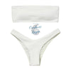 Sexy Bikini deux pièces Micro Bandeau Culotte Taille Haute Tangua Brésilien - Couleurs Lagon