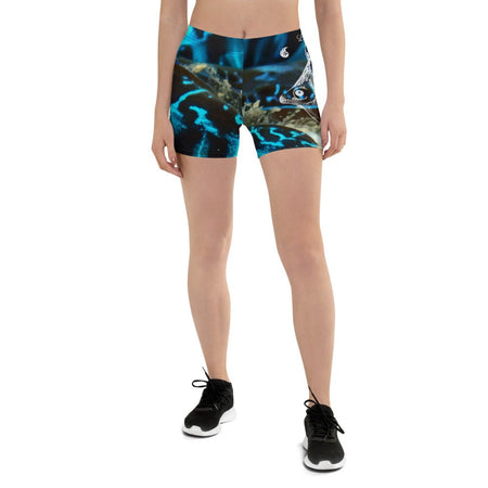 Shorts Femme AllSportAqua BLEU BENITIER FISH - Couleurs Lagon