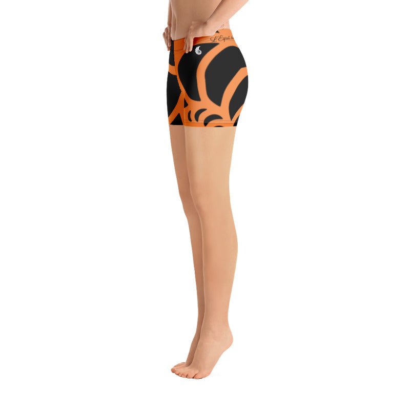 Shorts Femme AllSportAqua Couleurs Lagon NAUTILE ORANGE - Couleurs Lagon