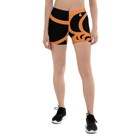 Shorts Femme AllSportAqua Couleurs Lagon NAUTILE ORANGE - Couleurs Lagon