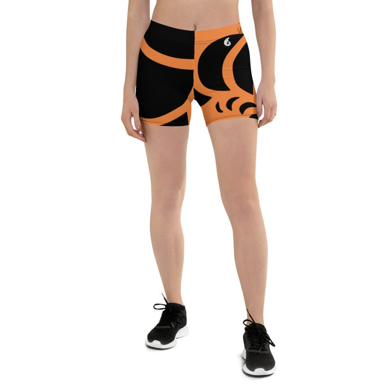 Shorts Femme AllSportAqua Couleurs Lagon NAUTILE ORANGE - Couleurs Lagon