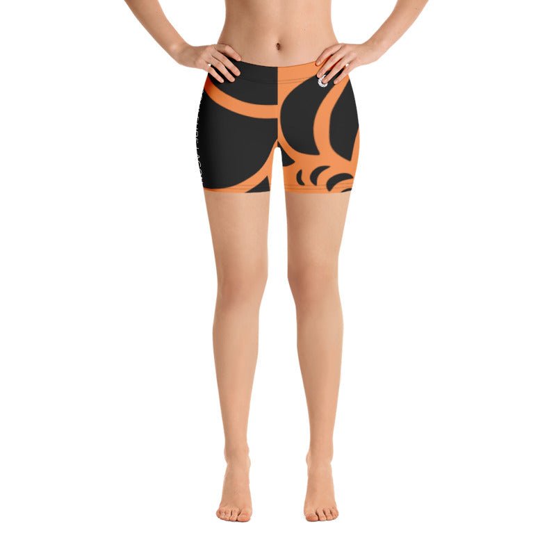 Shorts Femme AllSportAqua Couleurs Lagon NAUTILE ORANGE - Couleurs Lagon
